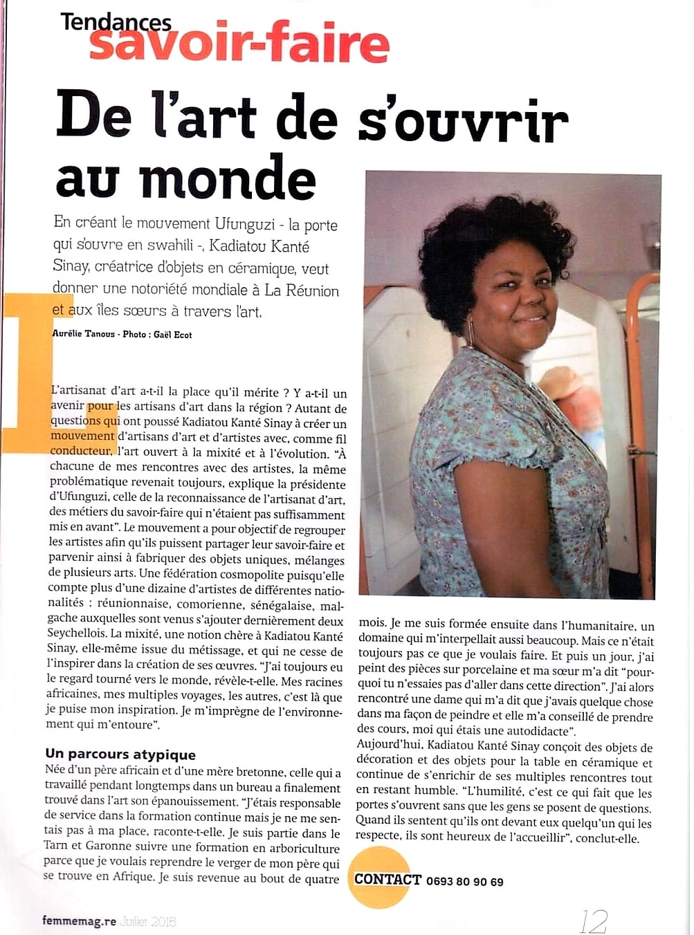 Femme Magasine JIR - Ile de la réunion