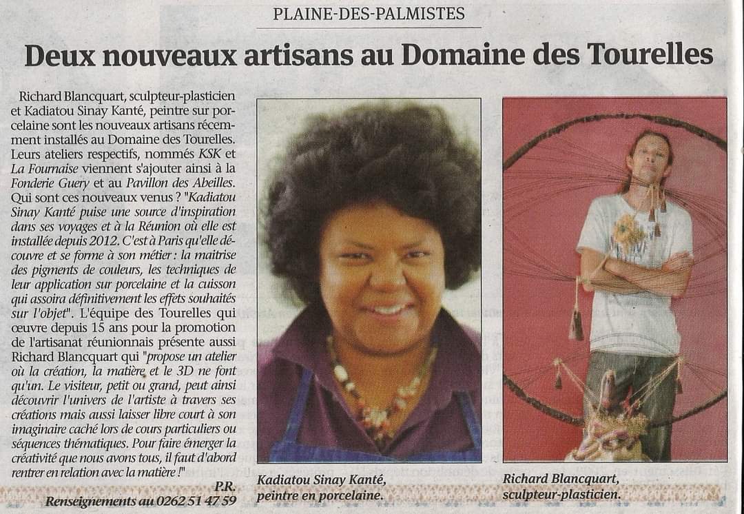 Plaine des palmiste - Atelier Ile de la Réunion