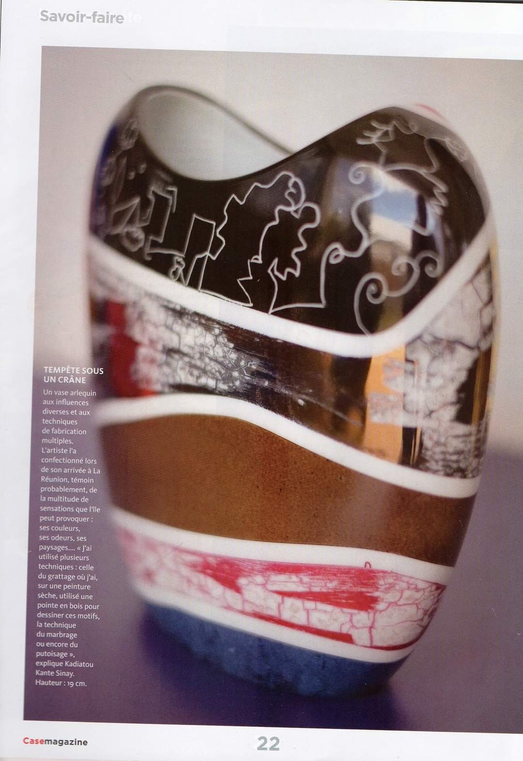 Sute à l'article Femme magasine JIR - Ile de la Réunion